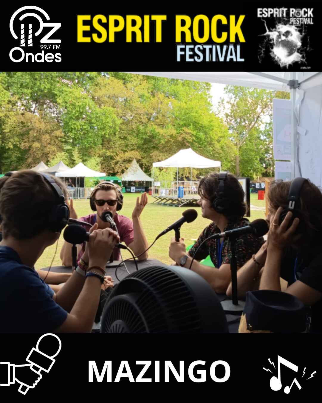 Interview Mazingo - Esprit Rock Festival