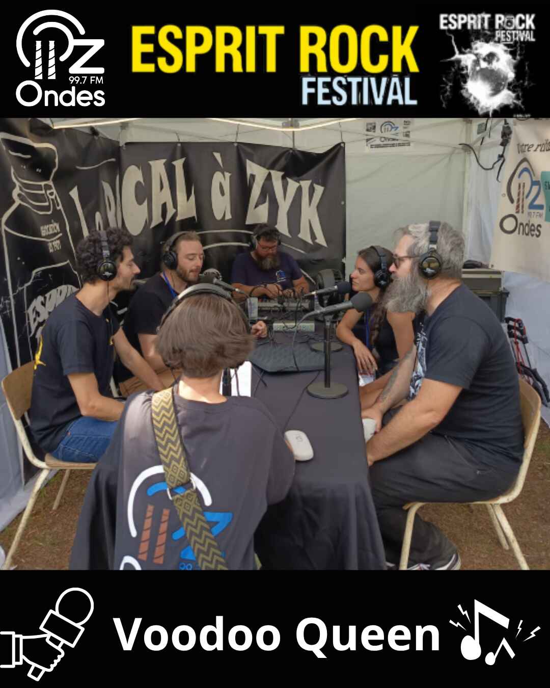 Interview Voodoo Queen - Esprit Rock Festival