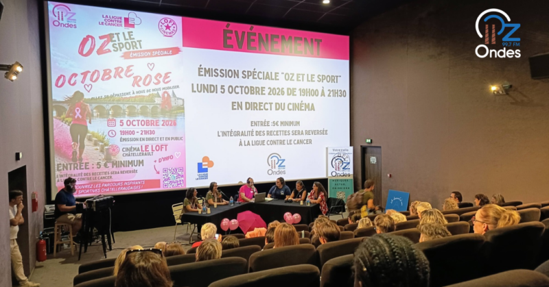 Oz et le Sport – Édition exceptionnelle Octobre Rose